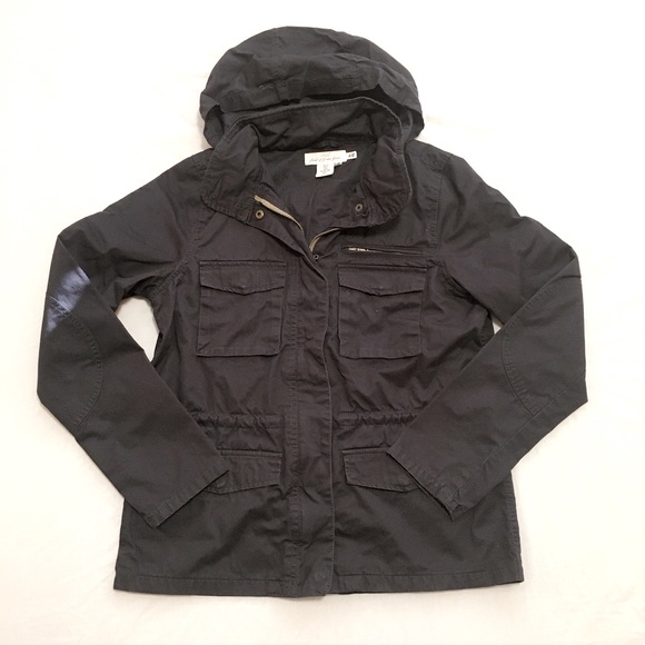 H&M L.O.G.G Hoodie Jacket Black